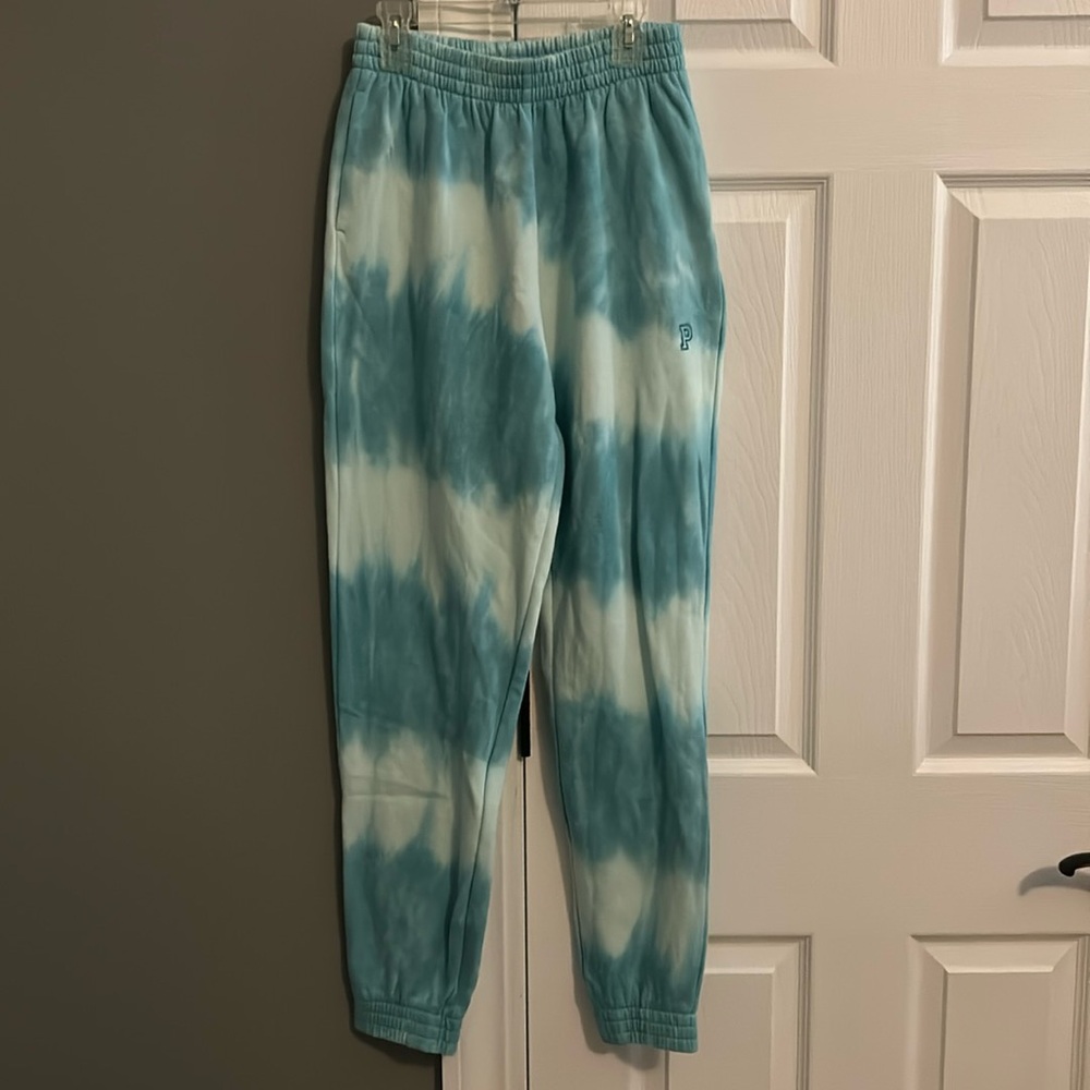 PINK Tie Dye Sweatpants